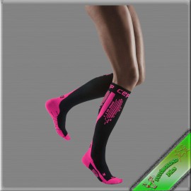 CEP kompressziós futózokni női pink /nighttech/